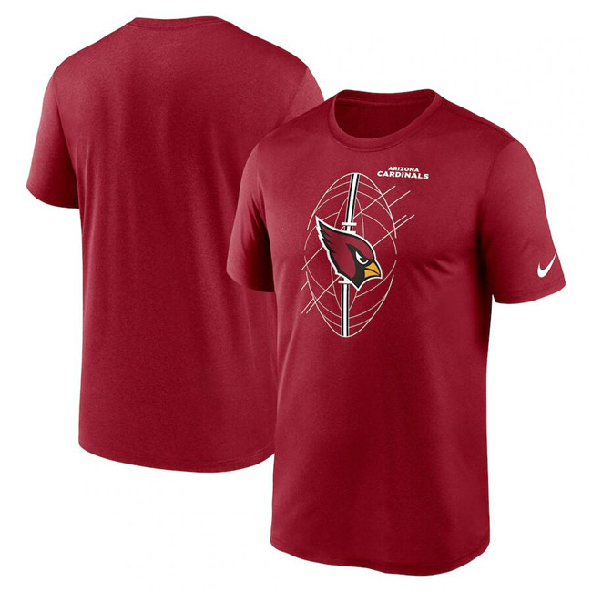 Men's Arizona Cardinals Red Legend Icon Performance T-Shirt